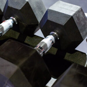 Hexagonal Rubber Coated Dumbbells (Pairs) - Image 6