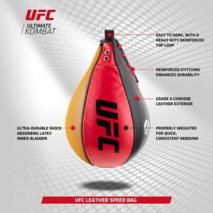 UFC LEATHER SPEED BAG - Image 3