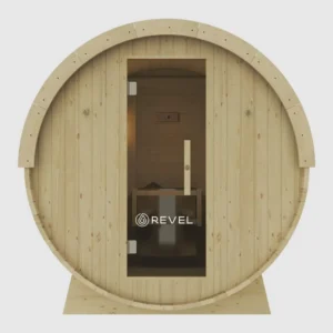 Revel Eden 4‑Person Traditional Barrel Sauna