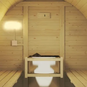 Revel Eden 4‑Person Traditional Barrel Sauna - Image 3