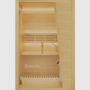 Revel Kuusi 2‑Person Traditional Finnish Sauna with Step