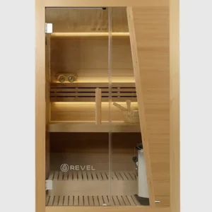 Revel Kuusi 2‑Person Traditional Finnish Sauna with Step - Image 3