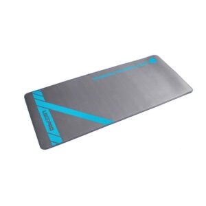 LivePro NBR Workout Mat – 10mm High Density Foam – Blue & Grey